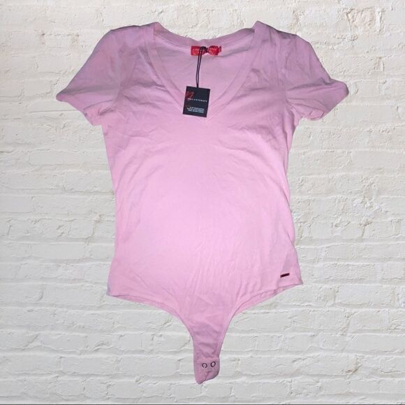 NWTs n:PHILANTHROPY V-Neck Short Sleeve Bodysuit - Picture 1 of 1
